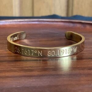 Steeltime stainless steel Miami cuff